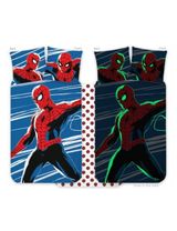 Marvel 2 pièces Linge de lit Spider-Man 135x100 cm Gris foncé - 0