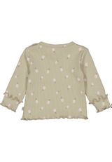 Müsli by Green Cotton Babylangarmshirt Print grün 74 - 1