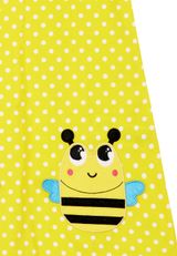 Denokids Gepunktet Kleid Mädchen gelb 92 - 2