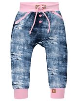 Land-Juwelen Hose Jeans Handmade blau 134 (8-9 Jahre) - 0