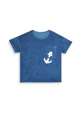 Denokids Unifarben blau 140 - 1