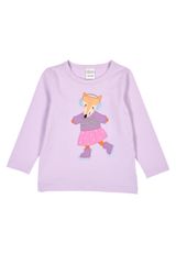 Fred s World by Green Cotton Langarmshirt Unifarben lila 86 - 0