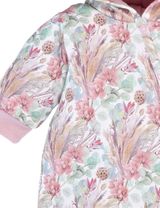 NINI Strampler Blume Kapuze rosa 68 (3-6 Monate) - 2