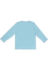 Fred s World by Green Cotton Langarmshirt Unifarben hellblau 86 - 1