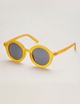 BabyMocs Sonnenbrille Rund 100% UV-Schutz (UV400) gelb Onesize Kinder - 1