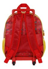 One Piece Luffy-Small 3D Backpack with Wheels Rucksack 34x26x13 cm rot Onesize Kinder - 4