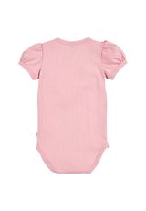 Müsli by Green Cotton Kurzarmbody uni rosa 80 - 1