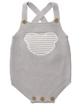 Rock A Bye Baby Boutique 2 Teile Set Bär weiß 56/62 (0-3 Monate) - 2