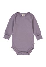 Müsli by Green Cotton Langarmbody Unifarben rosa 92 - 3