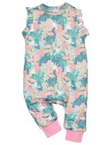 NINI Grenouillère Floral Vert - 0
