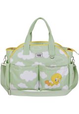 Warner Bros. Looney Tunes Tweety Clouds-Mommy Baby Wickeltasche 32x44x17 cm gruen Onesize Kinder - 1