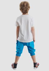 Zweiteiler Jungen blau 104 - 8