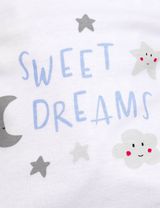 Baby Sweets 2 pièces Ensemble Lune Sweet Dreams Garçons Étoiles Bleu Naissance (56 cm) - 4