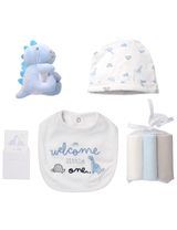 Rock A Bye Baby Boutique 10 Teile Set Dino blau 50/56 (Neugeborene) - 4