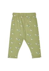 Green Cotton Babyhose gruen 56 - 1