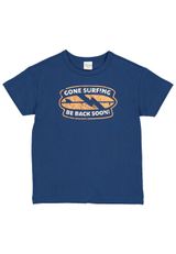 Fred s World by Green Cotton T-Shirt Unifarben dunkelblau 116 - 0