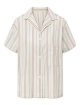 STUDIO FEDER Hemd creme/rosa/blau/braun Small - 0