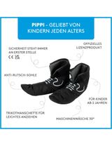 Pippi Kostümschuhe Pippi Langstrumpf Antirutsch 250x90x140 mm 2+ Jahre schwarz Einheitsgröße - 3