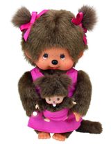 Monchhichi 2 pièces Poupée Monchhichi 3+ ans Rose - 0