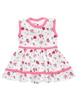 Baby Sweets 3 Teile Set Floral weiß 6-9 Monate (74) - 1