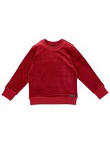 Villervalla Pullover Velours rot 140 (9-10 Jahre) - 0