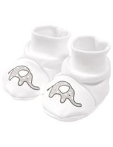 Baby Sweets Schuhe Little Elephant weiß 6-9 Monate (74) - 0