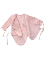 Baby Sweets Wickelbody Eisbär pink 56 (Neugeborene) - 1