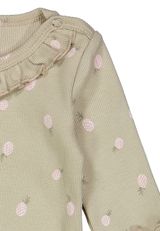 Müsli by Green Cotton Langarmbody Print grün 56 - 2
