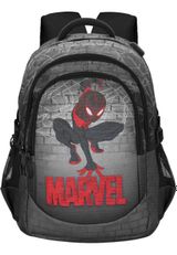 Marvel Spiderman Spin-PLUS Running Rucksack 34x46x21 cm schwarz grau Onesize Kinder - 1