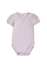 Green Cotton Kurzarmbody Zweiteiler lila 56 - 1