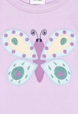 Fred s World by Green Cotton Langarmshirt Unifarben lila 86 - 2