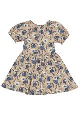 Müsli by Green Cotton Kleid Blumen beige 98 - 1