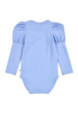 Green Cotton Langarmbody hellblau 68 - 1