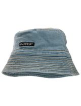 Villervalla Mütze Sterne Jeans hellblau 50/52 - 0