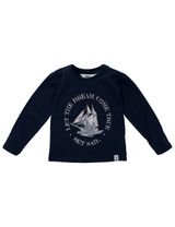 Ebbe Kids Langarmshirt dunkelblau Navy 110 (4-5 Jahre) - 0