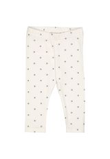 Müsli by Green Cotton Babyleggings Blumen weiß weiss 74 - 0