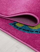 Teppich Eule pink 80x150 - 4