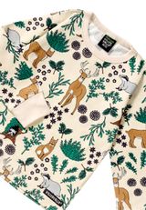 Villervalla Winter Forest Schlafanzug beige beige 134/140 (9-10 Jahre) - 5