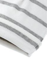 Makoma Mütze Streifen weiß 80 (9-12 Monate) - 2