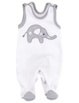 Baby Sweets 2 Teile Set Little Elephant Sterne weiß 9 Monate (74) - 2