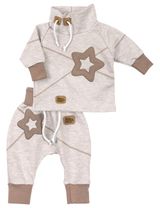 Baby Sweets 2 Teile Set Sterne beige - 0