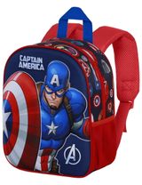 Marvel Sac à dos Captain America Bleu - 0