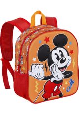 Disney Mickey Mouse Whisper-Small 3D Rucksack 31x26x11 cm orange orange Onesize Kinder - 2