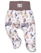 NINI Hose Tiere weiß 62 (0-3 Monate) - 0