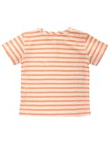 Ebbe Kids T-Shirt Streifen Koralle 140 (9-10 Jahre) - 1