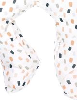 NINI Pantalon Carrés Beige - 2