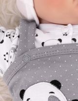 Baby Sweets 2 Teile Set Panda Lieblingsstücke Punkte weiß - 7