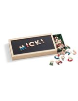 Micki 51 Teile Magnetbuchstaben Holz 245x130x30 mm 3+ Jahre bunt - 0