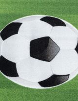 Teppich Fußball Spielfeld Antirutsch grün 80x120 - 2