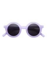 BabyMocs Sonnenbrille Rund 100% UV-Schutz (UV400) lila Onesize Eltern - 0